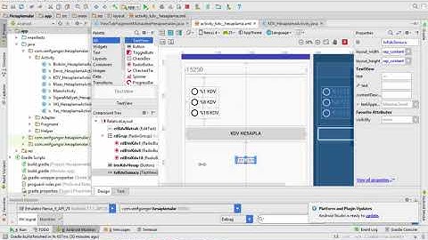 Android ile Mobil Programlama - KDV Hesaplama, CardView, Tab Fragment