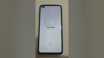 Setup of MIUI 12.5 on Redmi K30 5G Speed Edition (picasso)