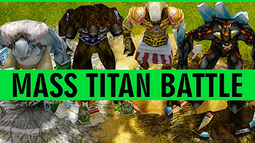 Age of Mythology Extended Edition - EPIC MASS TITAN BATTLE