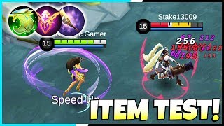 Testing Different Items on New Hero Esmeralda! | Mobile Legends - Experiments | MLBB