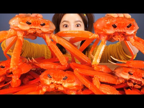 [Mukbang <strong>ASMR</strong>] 밥도둑!🦀직접 만든 대왕 홍게장 <strong>Soy</strong> Sauce Marinated Snow Crab Eatingshow Ssoyoung