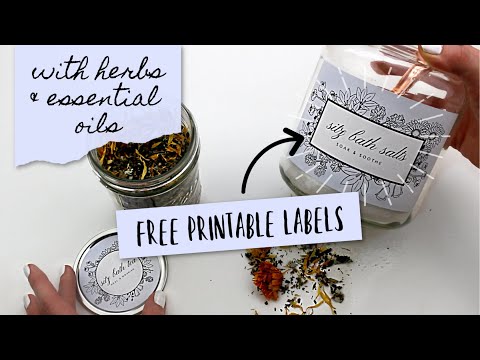 Sitz Bath Salts &amp; Tea | Postpartum Care Essentials