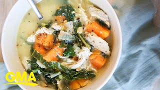 Food creator shares 5 healthy meals you can make from $75 in groceries l GMA