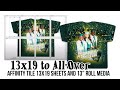 Quick Tips:  All Over Print Setup In Affinity Tile 13x19 Sheets Roll Media