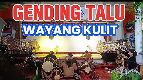 MERINDING !!! GENDING TALU MODERN  WAYANG KULIT