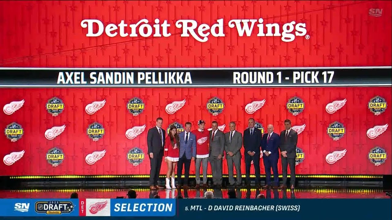 Detroit Red Wings 2023 Draft Selections 