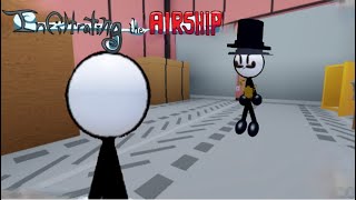 Infiltrating the airship in ROBLOX