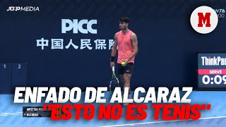 El Tremendo Enfado De Alcaraz Con La Juez De Silla No Puedo Jugar Así Esto No Es Tenis I Marca