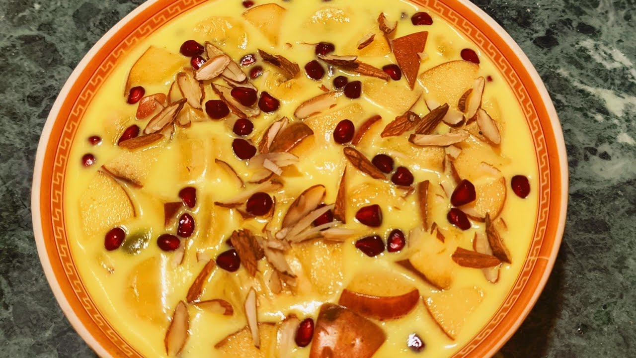 एकदम स्वादिष्ट और हेल्दी फ्रुट कस्टर्ड घर पर बनाने का आसान तरीका /Fruit Custard Recipe