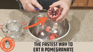 The FASTEST Way to Eat a Pomegranate! by DirtFarmerJay 866 views 2 months ago 6 minutes, 26 seconds