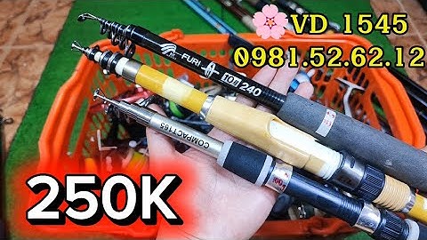 VD 1545:Thanh Lý Cần Câu Nhật Mới Nhất🔥Cần Rút Mini Chỉ Từ #250K🔥Máy Câu #Daiwa #Shimano Giá Rẻ