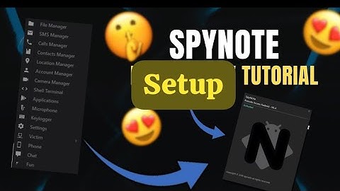 sypnote setup ! SpyNote(RAT) Full Review Tutorial - Gain Access on Any Android - SpyNote Tutorial