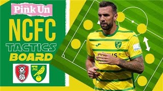 How do City cope without Sargent | Tactics Board (S2. E5) | Rotherham United vs Norwich City