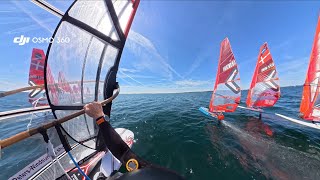 Danish IQ FOIL OPEN tour 2026 Kerteminde, many downwind sprints in this one