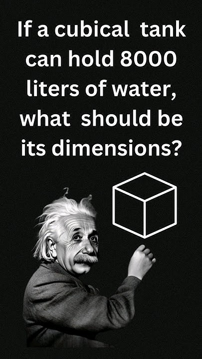 how-to-find-dimensions-of-a-cubical-tank-mathematics-shorts