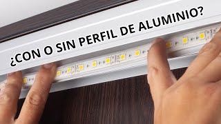¿Por qué usar perfiles de aluminio en tiras LED? Ventajas y desventajas