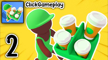 Coffee Break: Cafe Simulation Gameplay Walkthrough Part- 2 Build A Drive-Thru (Android/IOS)