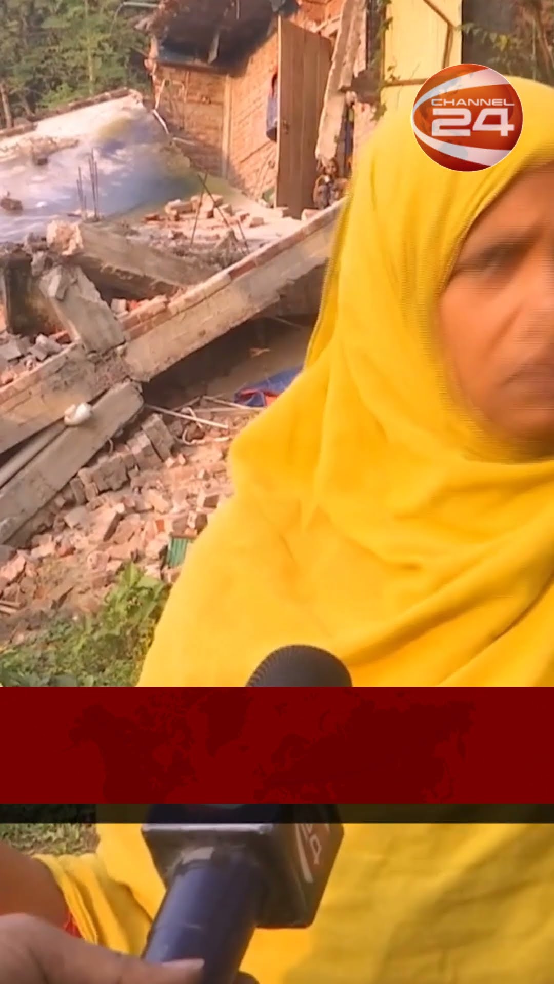 অবৈধভাবে বালু তোলায় ভৈরব নদের পাড় ধস ; ক্ষতিগ্রস্ত ৮০ পরিবার | #channel24 #news #channel24_news