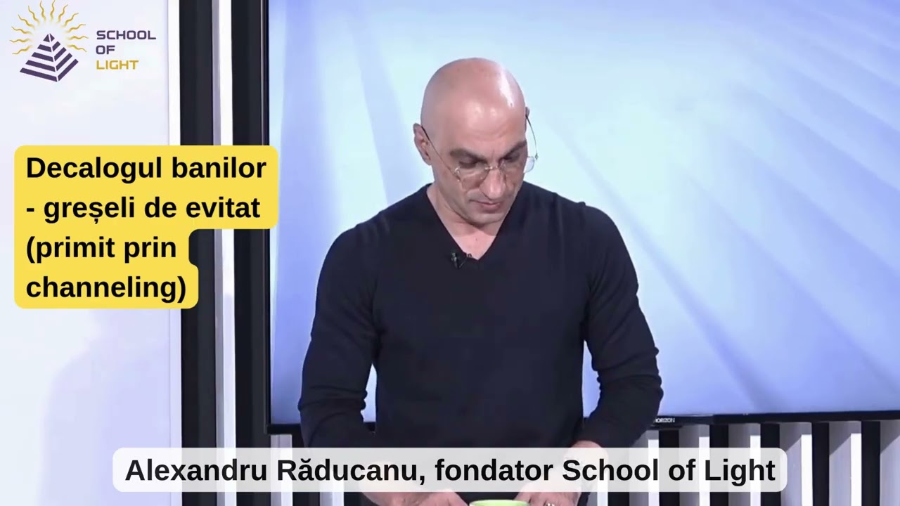 DUMNEZEU ȘI BANII: Decalogul banilor - AȘA NU