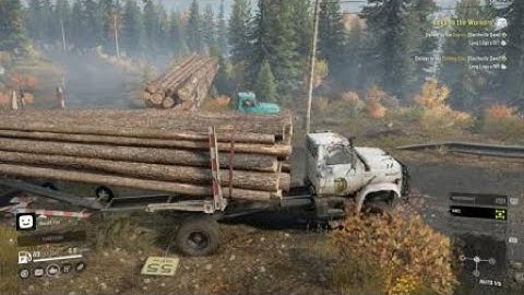 Snow Runner Log Glitch