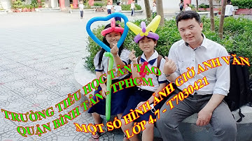 TRƯỜNG TIỂU HỌC TÂN TẠO – QUẬN BÌNH TÂN - MỘT SỐ HÌNH ẢNH GIỜ ANH VĂN - LỚP 4.7 - THỨ 7 03-04-2021