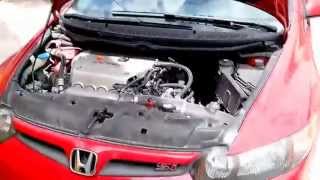 Civic SI hi flow air intake mod, Great Sound! by RPM 1,654 views 9 years ago 48 seconds