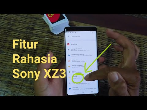 coba fitur tersembunyi sony xperia xz3