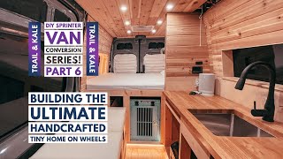 OUR DIY SPRINTER VAN HAS A HUGE BED! Our cosy luxury campervan build update