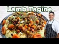 Moroccan Lamb Tagine Recipe| With Dried Fruits and Couscous| by Lounging with Lenny