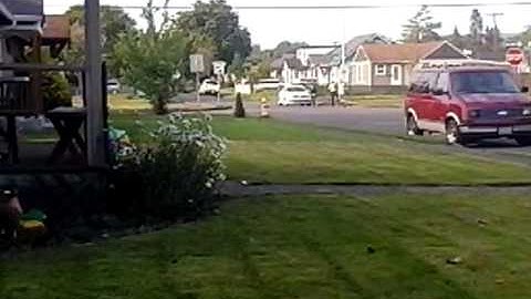 Idiots blocking an intersection