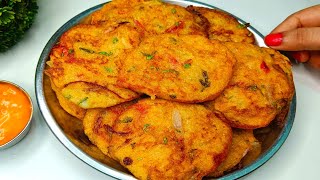 कचे आलु र सुजी का नाष्टा