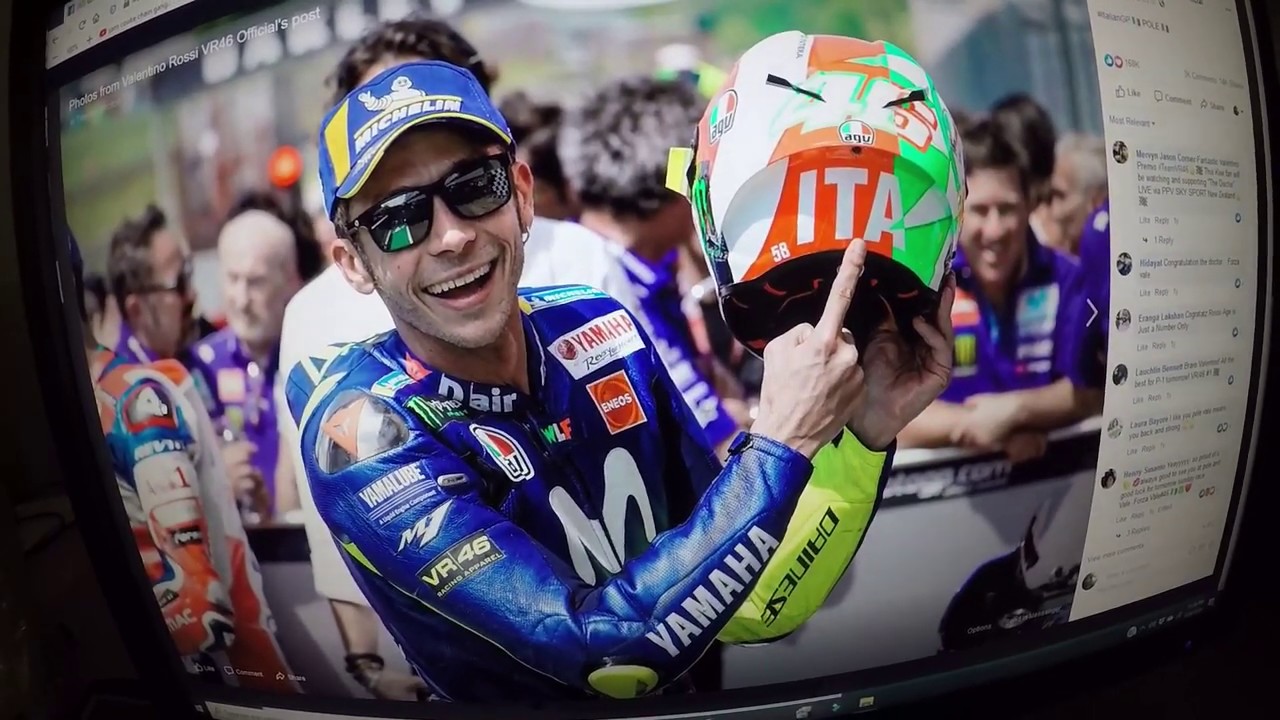Rossi AGV GP R Tricolore Mugello Helmet!