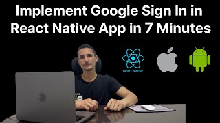 Step-by-Step Guide: Implementing Google Sign-In Using React Native with Firebase | IOS