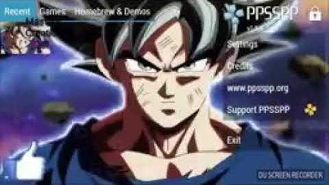 How to play DBZ shin Budokai 6 mod on PPSSPP