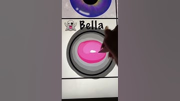 Eye Series | Bella👻 | Procreate #procreate #digitalart #shorts #emoji #shortsvideo #drawing