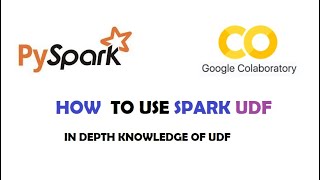 How to apply UDF in Spark | With tips to optimise the speed