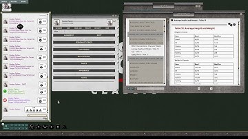 Fantasy Grounds Unity ADnD2e Tutorial 005 - Character Creation Notes