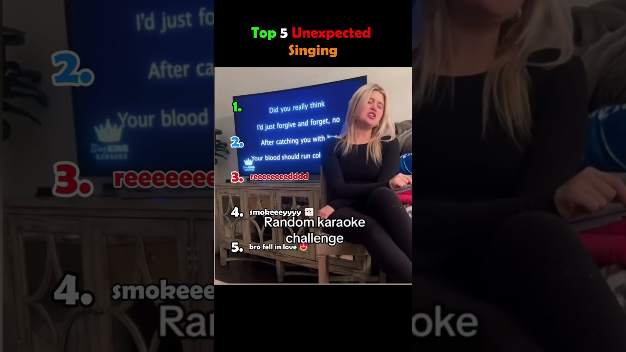Best Unexpected Singing Jaw Dropping 