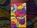 I tried scribble line coloring ! #coloring #coloringpages #coloringbook #art