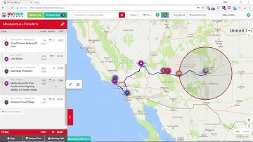 RV Trip Wizard:  Feature Review and Walk-through for RVers