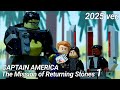 Captain America The mission of returning stones from Avengers Endgame with LEGO 1