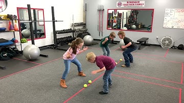 Physical Education Teacher- Fun Coordination Skills Games, Tap Tap Grab