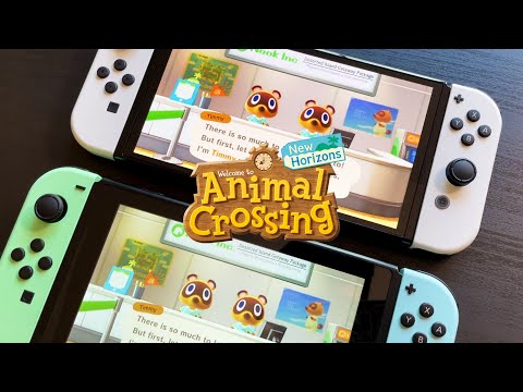 Animal Crossing: New Horizons- Nintendo Switch OLED Model- Release