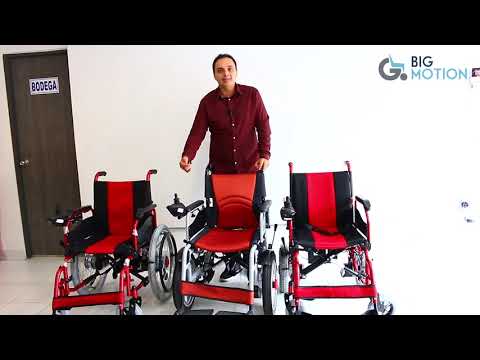 Comparación sillas de ruedas eléctrica de la linea económica