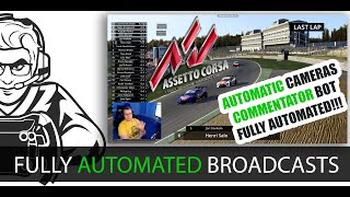 Fully Automatic Broadcast Software | Commentator Bot | Auto Cameras | Assetto Corsa screenshot 4
