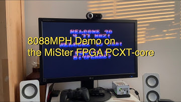 Checking Out The 8088MPH PC-Demo On The Latest MiSTer PCXT Core On June 11th 2023