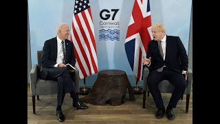 LIVE: President Biden, U.K. PM Boris Johnson Hold Bilateral Meeting in Cornwall