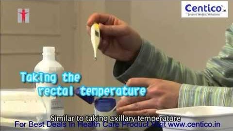 Steps in using Digital Thermometer   English