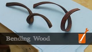 Extreme wood bending with ammonia