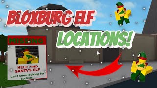 Roblox Bloxburg All Elf Locations So Far! ll Elf Hunt 2021